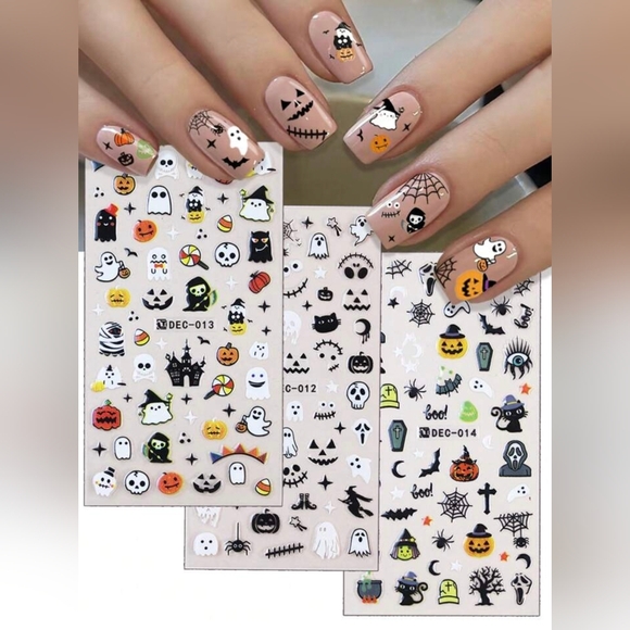 unbranded Other - Halloween Nail Art Stickers -NIP
